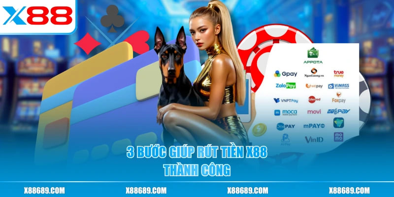 Hướng Dẫn Quy Trình Rút Tiền X88 Chi Tiết